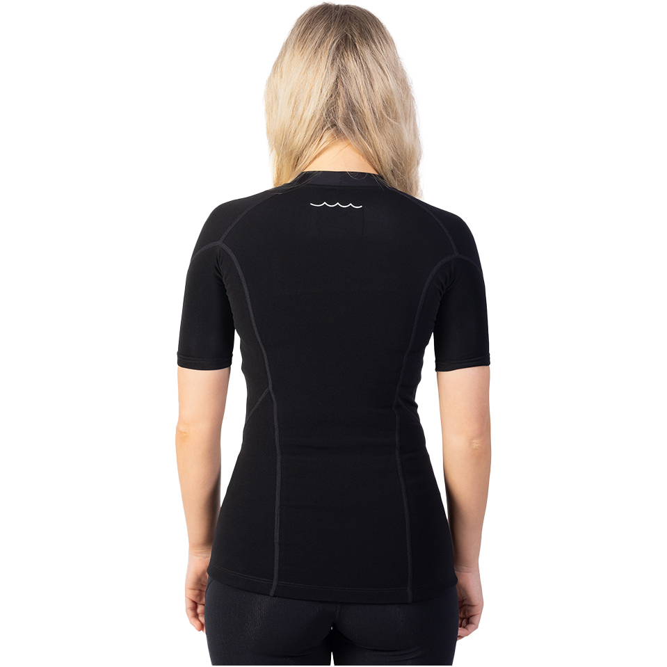 2025 Gul Womens Evotherm Thermal Short Sleeve Top EV0052-B9 - Black